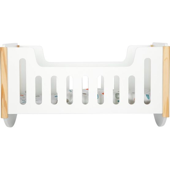 small foot Drvena kolijevka za lutke Little Button