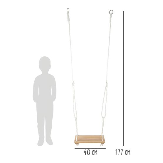 small foot Drvena ljuljačka 3u1