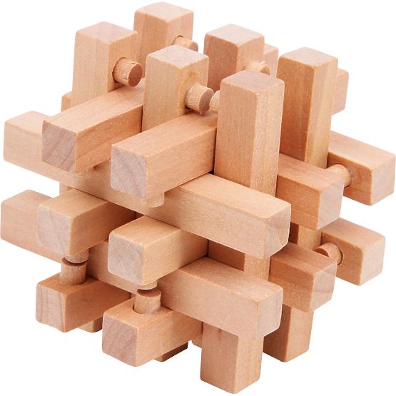 Small Foot Drvene slagalice set 4 kom