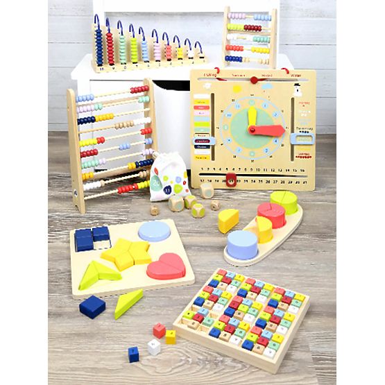 Small Foot Drvene sudoku kocke u boji