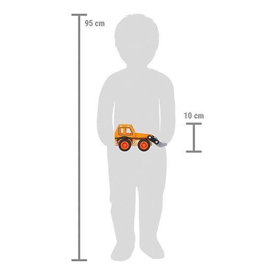 small foot Drveni bager