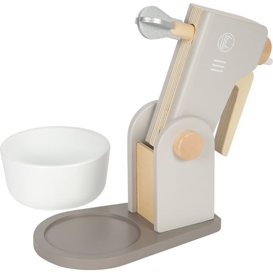 small foot Drveni kuhinjski robot 2 u 1 Tasty sivi