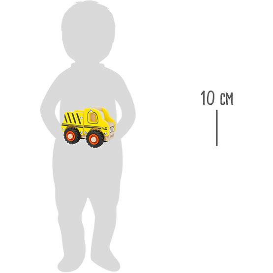 small foot Drveno građevinsko vozilo