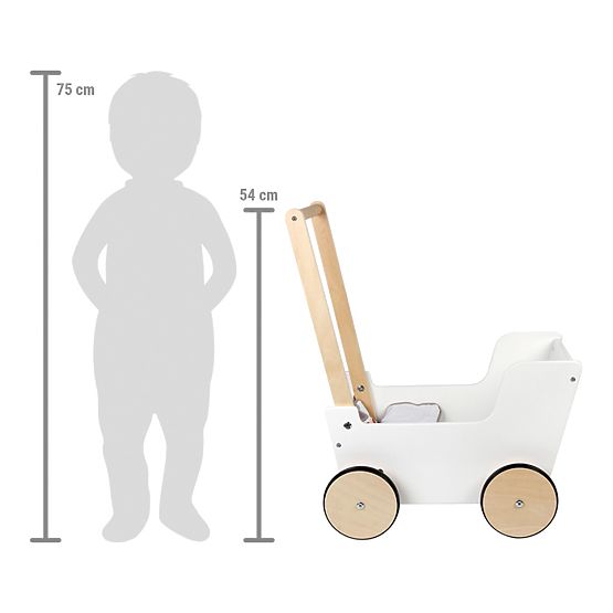 small foot Kolica za lutke Little Button
