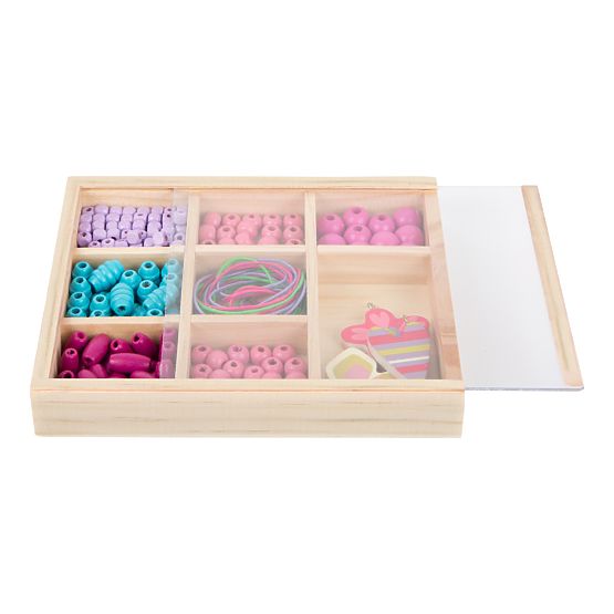 Small Foot Kompaktan set perli za nizanje