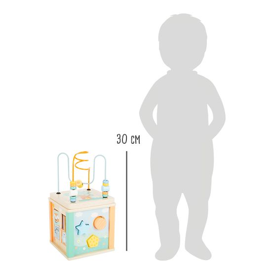 Small Foot Motor kocka u pastelnim bojama