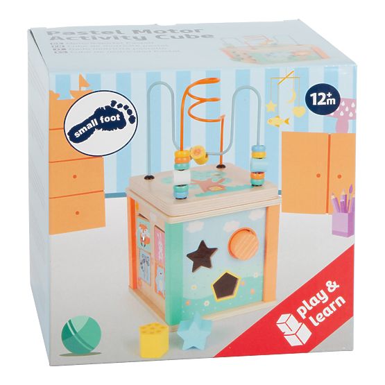 Small Foot Motor kocka u pastelnim bojama
