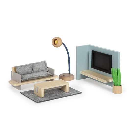 Small Foot Namještaj za kućicu za lutke - dnevni boravak