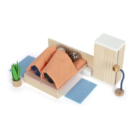 Small Foot Namještaj za kućicu za lutke - spavaća soba