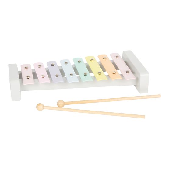 small foot Pastelni glazbeni set 3 kom