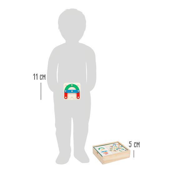 Small Foot Puzzle igra Slova i brojke