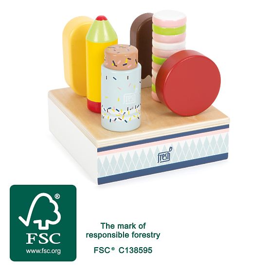 small foot Set sladoleda na štapiću Fresh