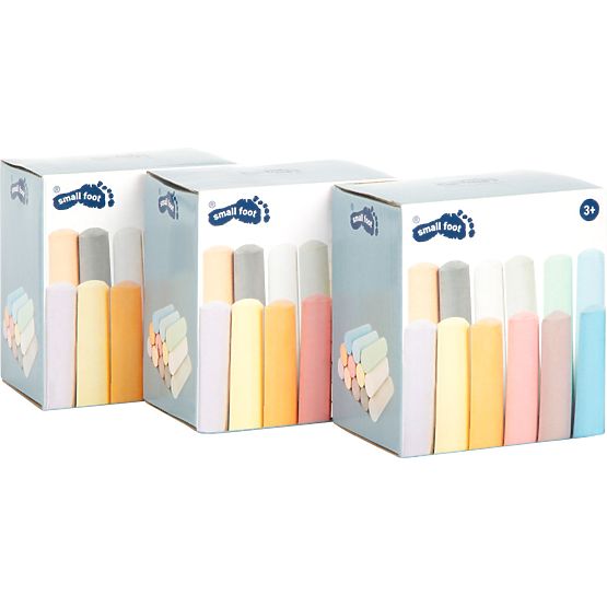 Small Foot Set velikih kreda u boji 3 pakiranja