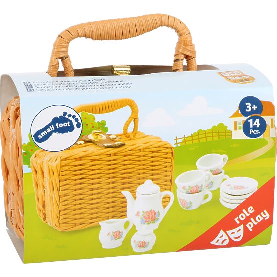 small foot Set za kavu u kovčegu