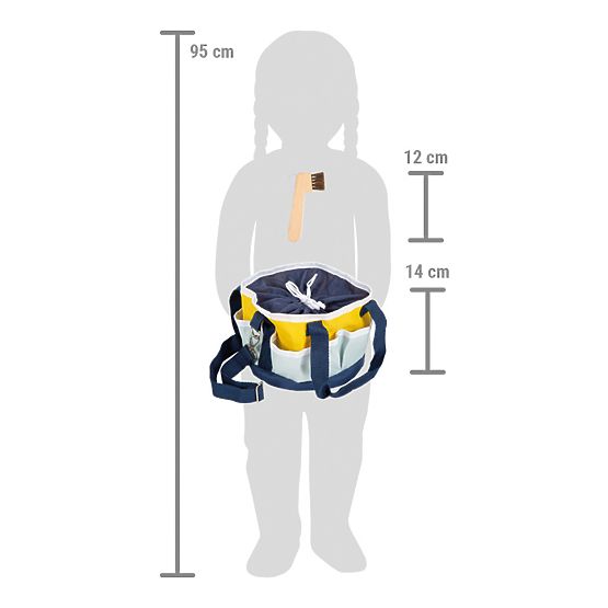 small foot Set za njegu konja s torbom