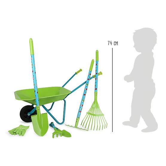 Small Foot Veliki vrtni set s kotačima