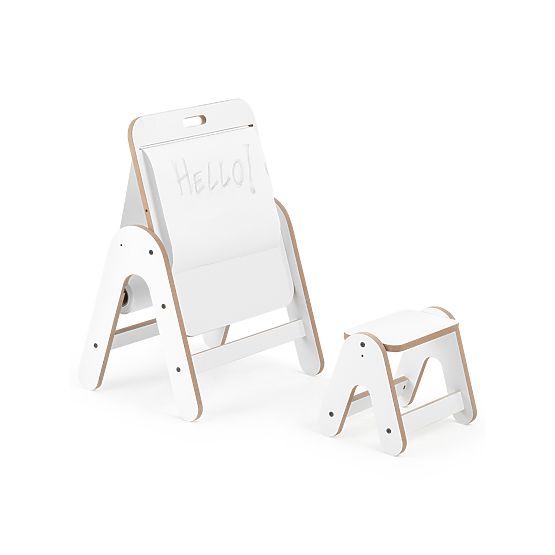 Stol s pločom Massam - Bijeli