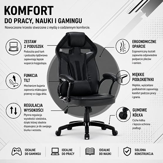 Stolica Drift DRIFT CRNA