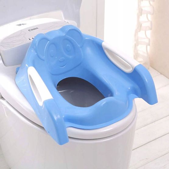 Stolica i stepenice do wc-a - ružičasta