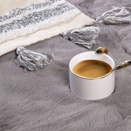 Svilenkasti tepih Rabbit - Roza