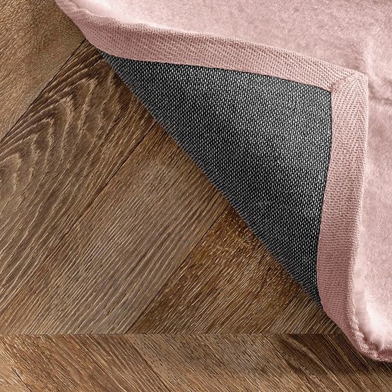 Svilenkasti tepih Rabbit - Roza