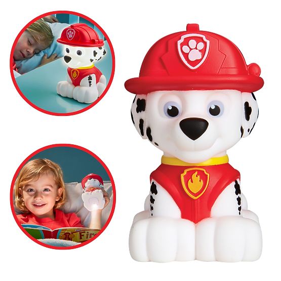 Svjetiljka sa svjetiljkom Paw Patrol - Marshall