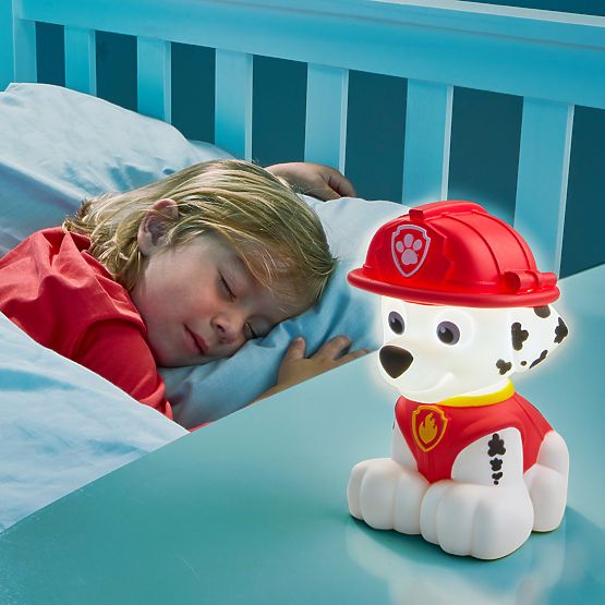 Svjetiljka sa svjetiljkom Paw Patrol - Marshall