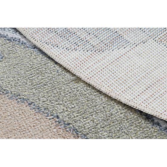 Tepih BONO 8288 krug Prostor, planeti krem / antracit