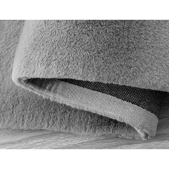 Tepih od zečje svile - svijetlo sivi