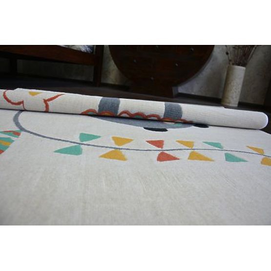 Tepih PASTEL 18403/063 - miš krem