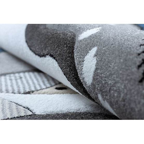 Tepih PETIT FARMA ŽIVOTINJE, plavi