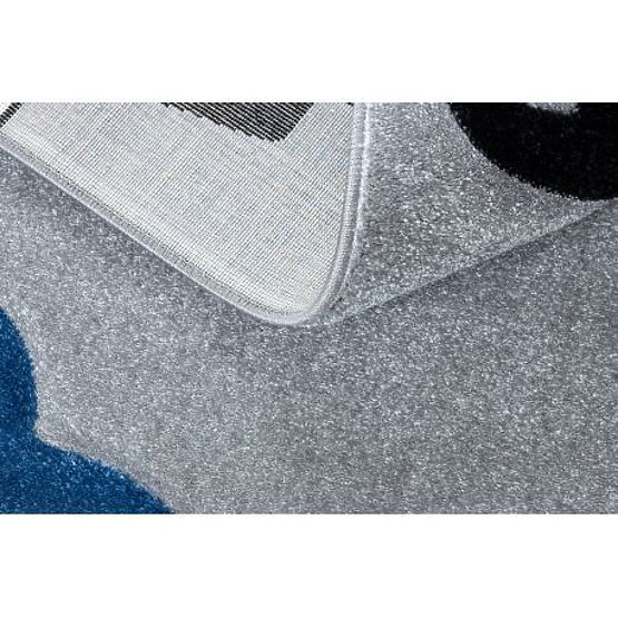 Tepih PETIT TOYS IGRAČKE AUTA siva