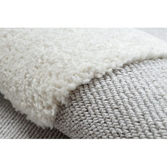 Tepih YOYO GD75 sivo / bijelo - zvijezde, krugovi za djecu, strukturni, senzoričke rese