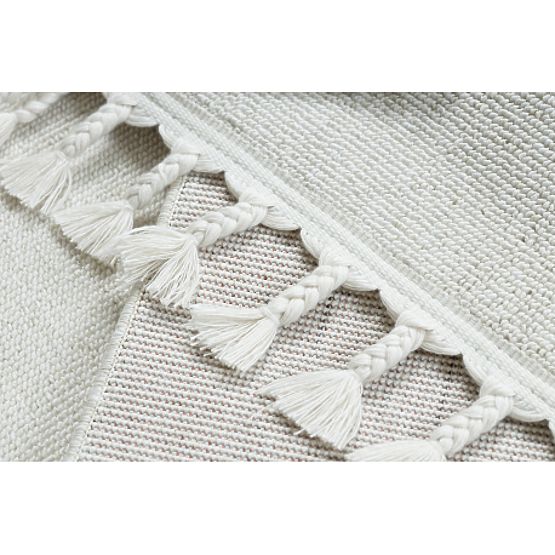 Tepih YOYO GD80 bijeli / sivi - Tigar za djecu, strukturni, senzorski Resice