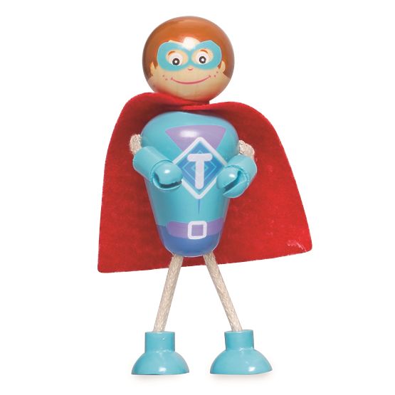 Tidlo Drvene figurice Superjunaci