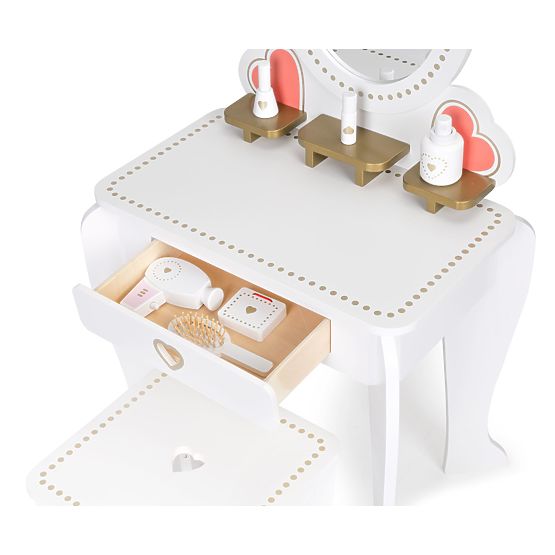 Toaletni stolić za djevojčice s dodacima