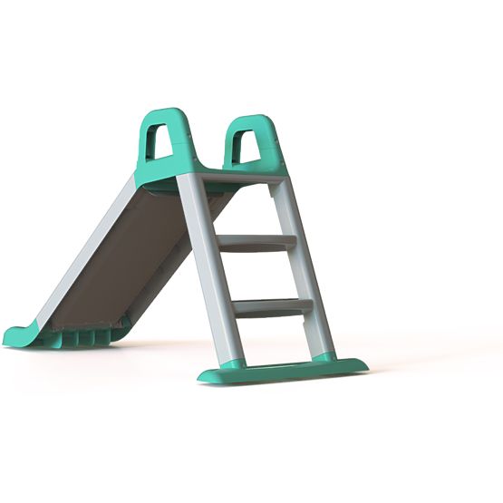 Tobogan 140 cm sivo-zeleni