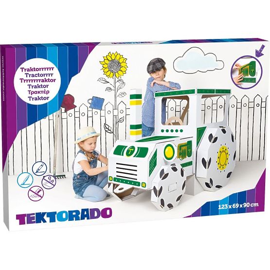 Kartonski traktor