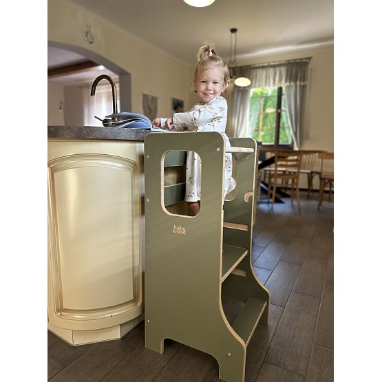 Učionica toranj SLIM M - maslinasta