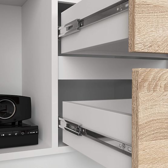 UREDSKI REGALE R 80 cm CLP R11 PK BIJELA / SONOMA