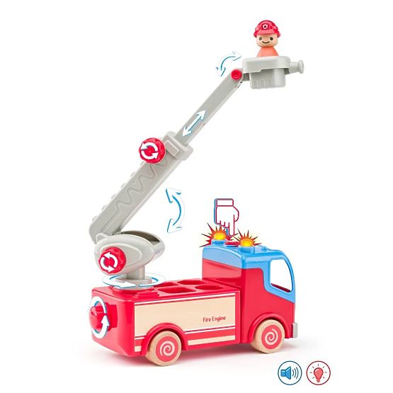 Vatrogasno vozilo s rotirajućim ljestvama s platformom Woody