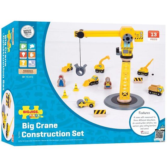 Veliki građevinski set s dizalicom