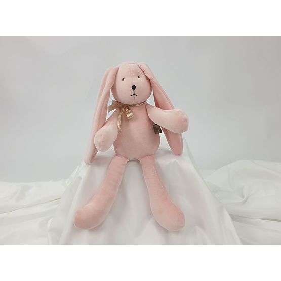 Velur igračka Zec 35 cm - roza