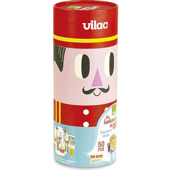 Vilac Drvene kocke figure