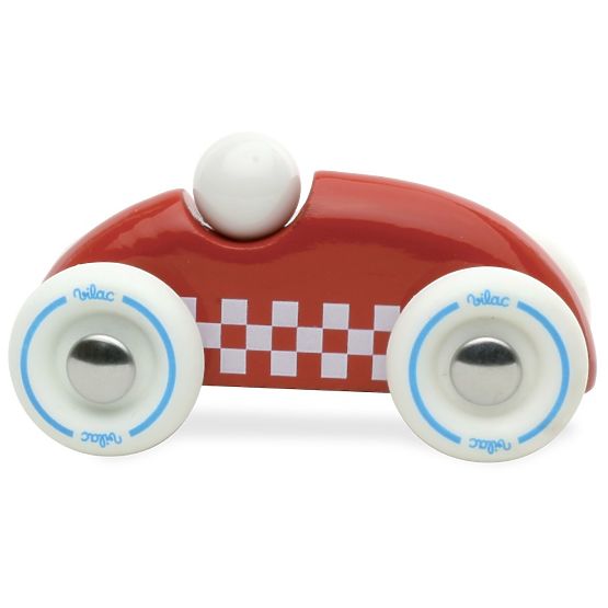 Vilac Drveni auto mini rally crveni