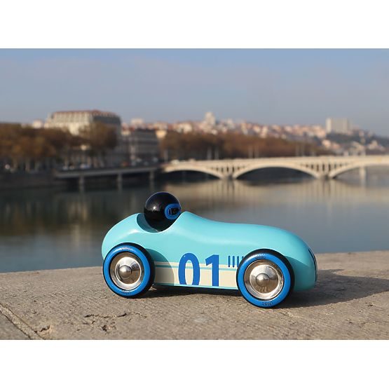 Vilac Drveni auto Old Sport Compet tirkizni