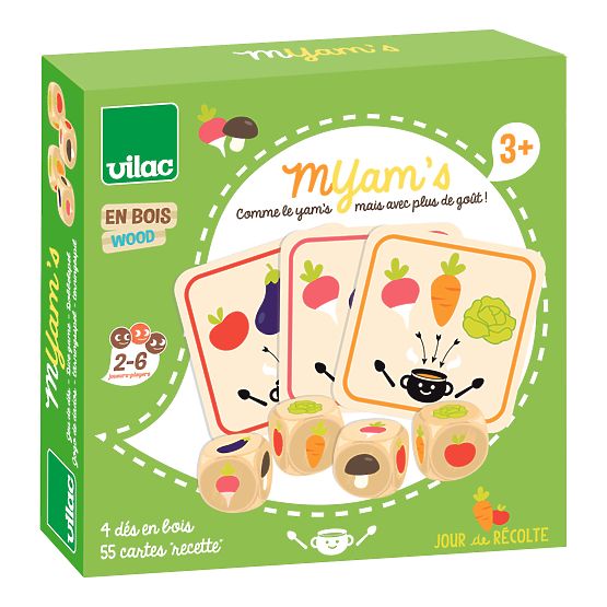 Vilac Igra s kockicama Dan žetve