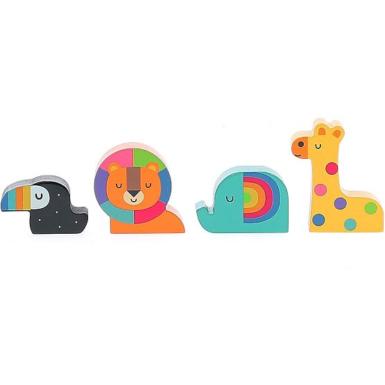 Vilac Šareni vlak sa životinjama Andy Westface