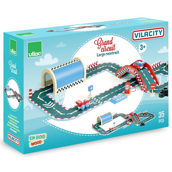 Vilac Vilacity Velika drvena autocesta