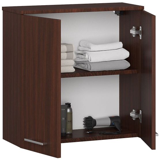 VISOKI ZIDNI ORMARIĆ ŠIRINE 60 cm FIN 2D WENGE